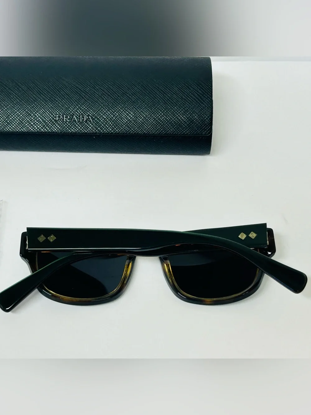 Paul Smith Dark Green Frame Black Lens Sunglasses
